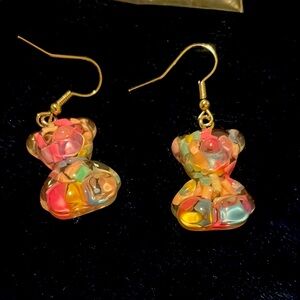 Colorful Bear Earrings
